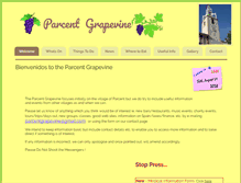 Tablet Screenshot of parcentgrapevine.com